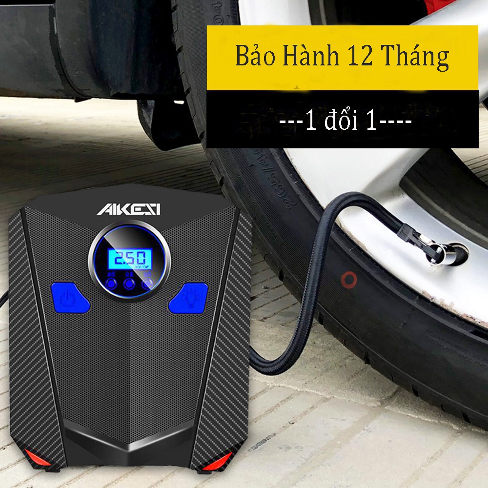 Bơm lốp ôtô, xe hơi AIKESI chính hãng có bảo hành