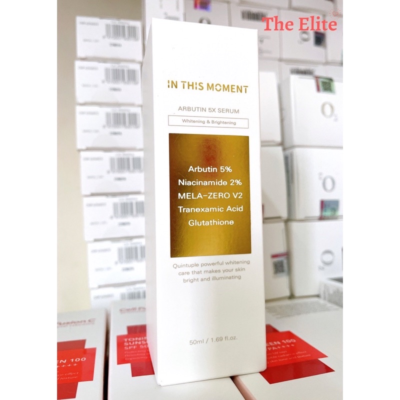 Tinh chất Serum ARBUTIN 5% Mela Zero  𝐓𝐈𝐍𝐇 𝐂𝐇𝐀̂́𝐓 𝐒𝐈𝐄̂𝐔 𝐂𝐇𝐔𝐘𝐄̂̉𝐍 𝐇𝐎́𝐀 𝐌𝐄𝐋𝐀𝐍𝐈𝐍 Đ𝐄𝐍 𝐓𝐇𝐀̀𝐍𝐇 𝐓𝐑𝐀̆́𝐍𝐆