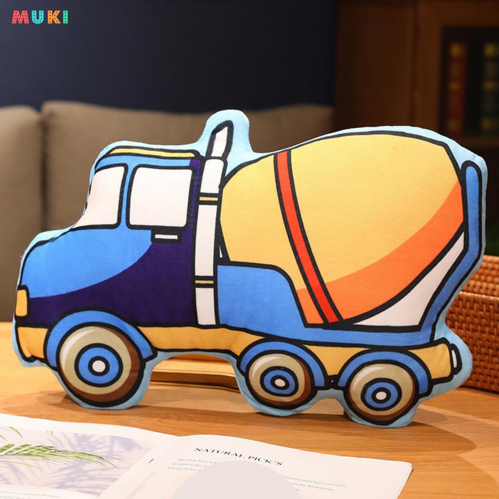 Gối ôm hình phương tiện giao thông 45x30cm cho bé
