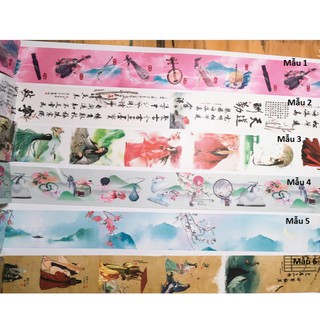 [Cheapy] Washi cổ trang Trung Hoa