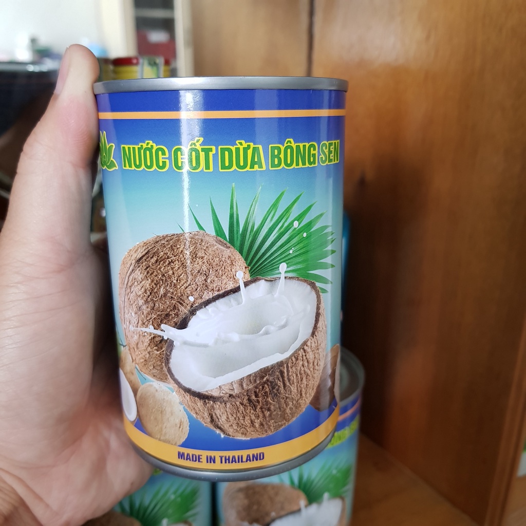 Nước Cốt Dừa 400g - Bông Sen Thái Lan