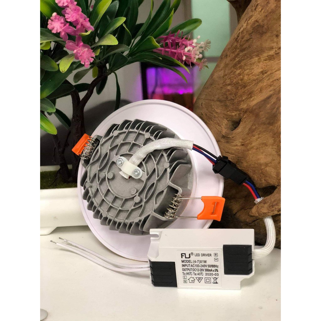 Đèn Âm Trần Downlight Phi 90 7w