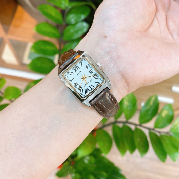 Đồng hồ nữ dây da Casio Anh Khuê LTP-V007L-7B2UDF