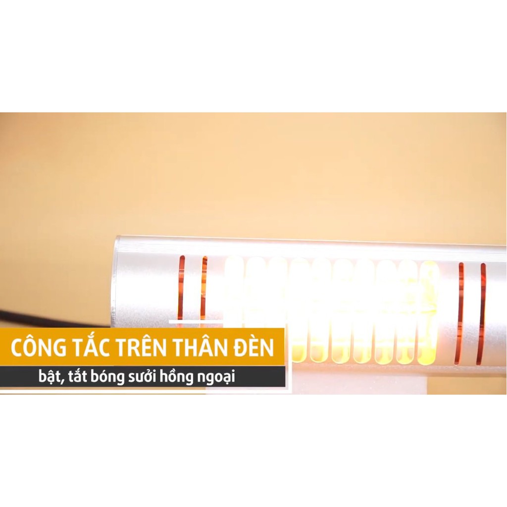 Đèn sưởi nhà tắm chống chói mắt 360W Heizen HEIT36 [HE-IT36]