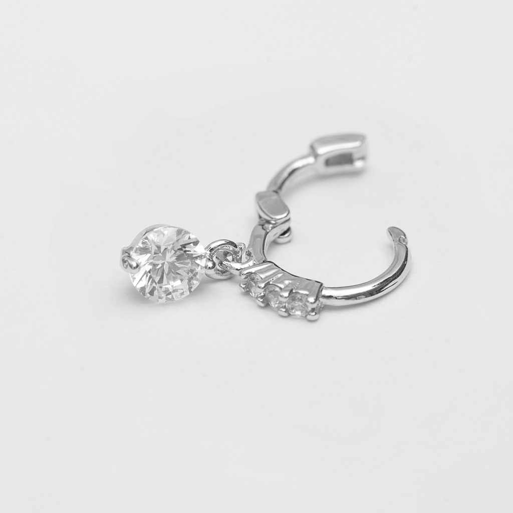 Khuyên tai vòng Tiny Tear Drop