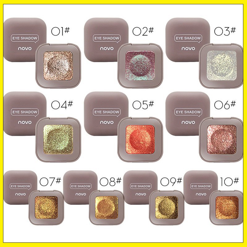 Phấn mắt nhũ lấp lánh Novo kháng nước và chống nhòe PM05 | BigBuy360 - bigbuy360.vn