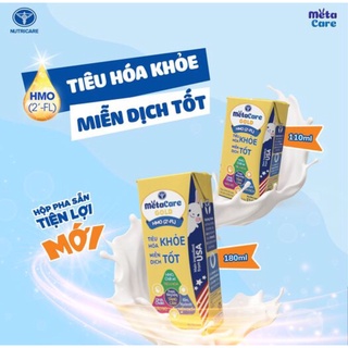 Thùng sữa pha sẵn Nutricare METACARE GOLD 110ml