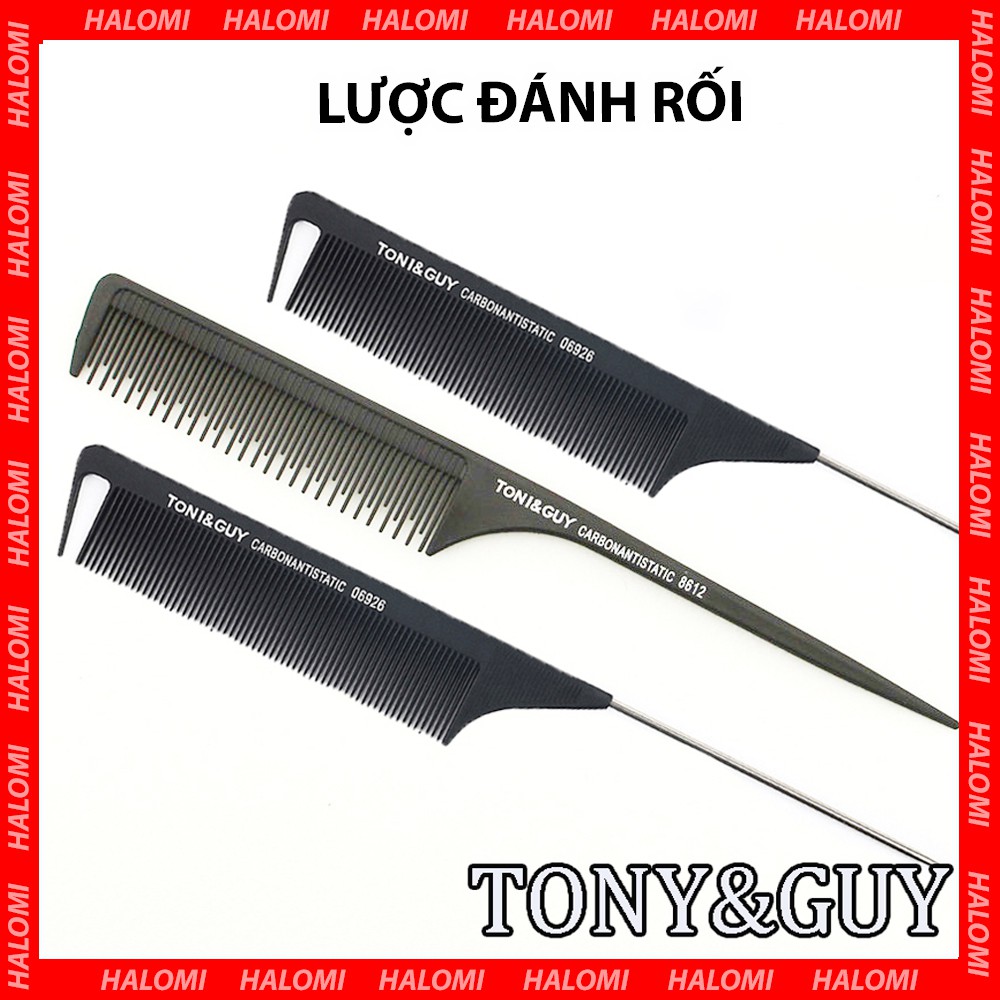 Lược đánh rối tóc Tony&amp;Guy làm tóc chuyên nghiệp bằng nhựa cao cấp