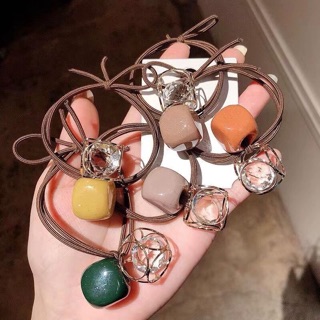 Dây cột tóc hot trend