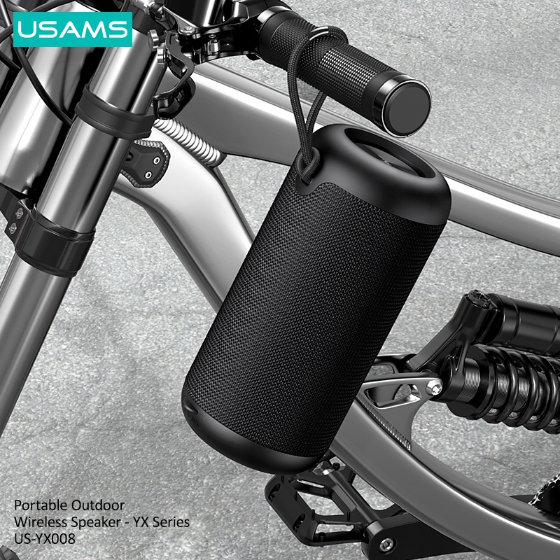 Usams Loa Bluetooth 5.0 Không Dây IPX6 Chống Nước Kèm Phụ Kiện