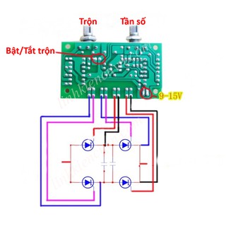 Mạch lái SCR cầu H - 3F17