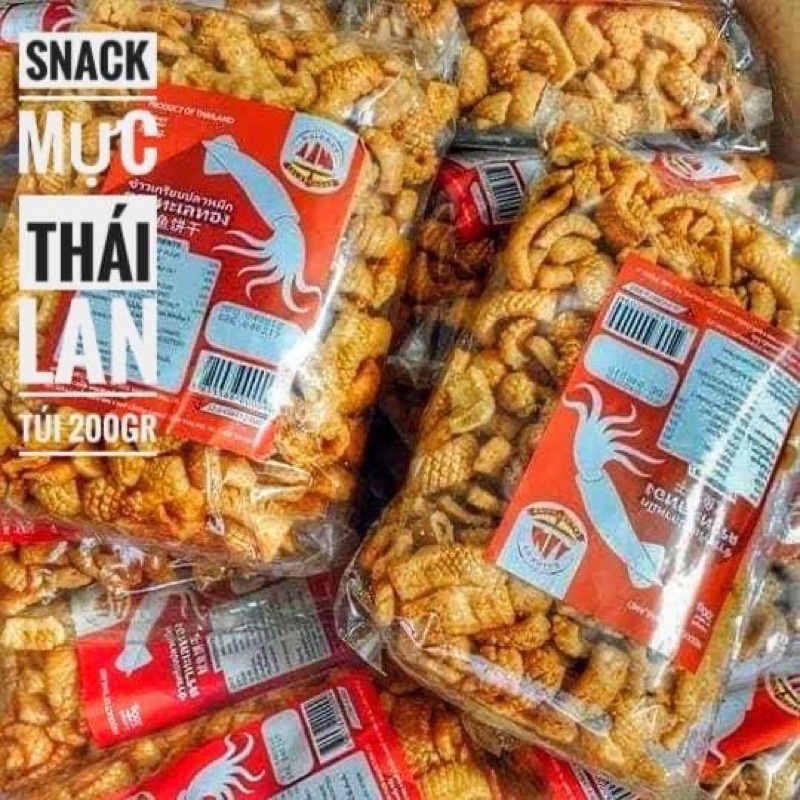 Bánh Snack Mực Thái Lan Lon 150Gram [FREE SHIP] TỪ ĐƠN 50K, [Loại Đặc Biệt] Hàng ngon nhà làm