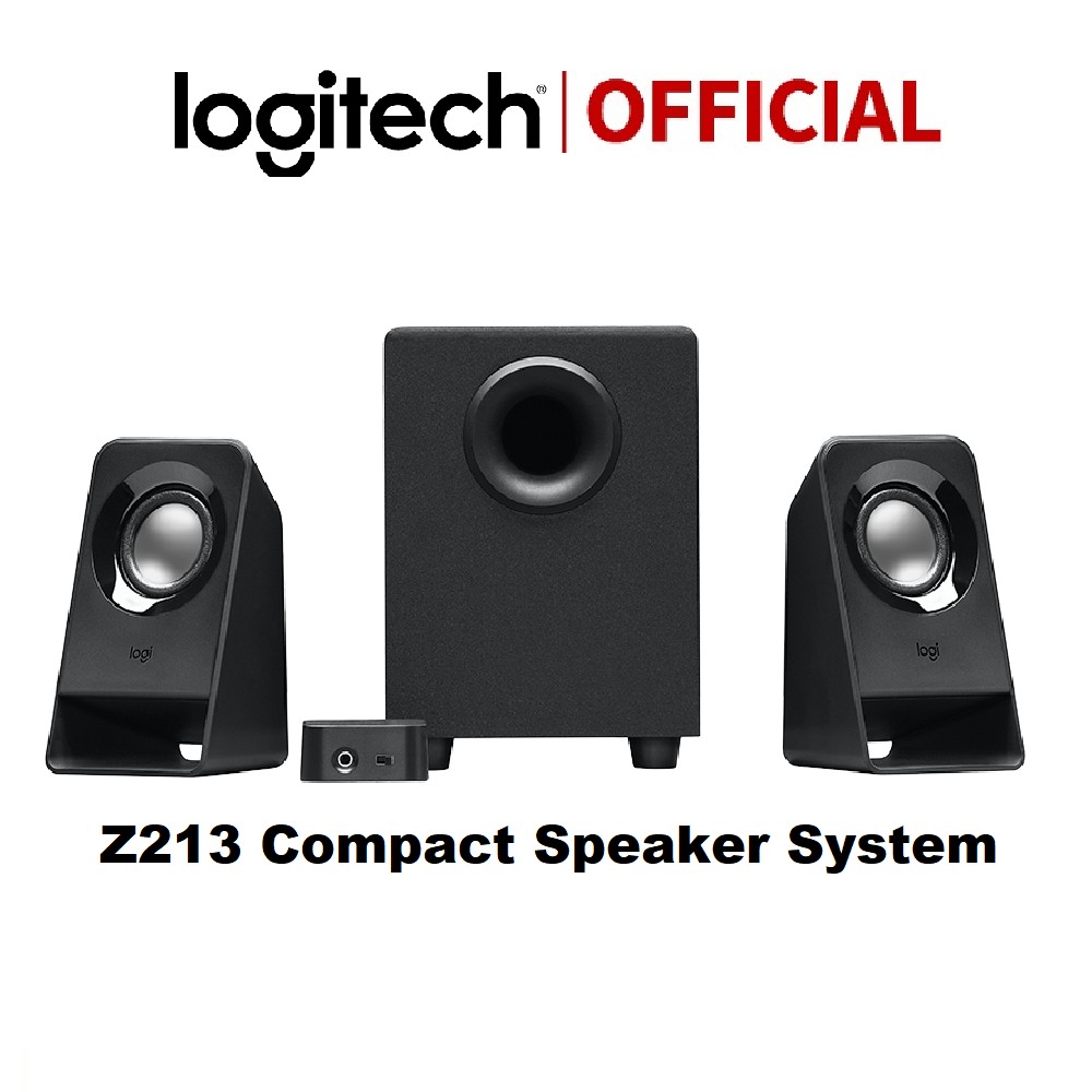 Loa vi tính Logitech Z213 Compact Speakers 2.1 - Chính hãng