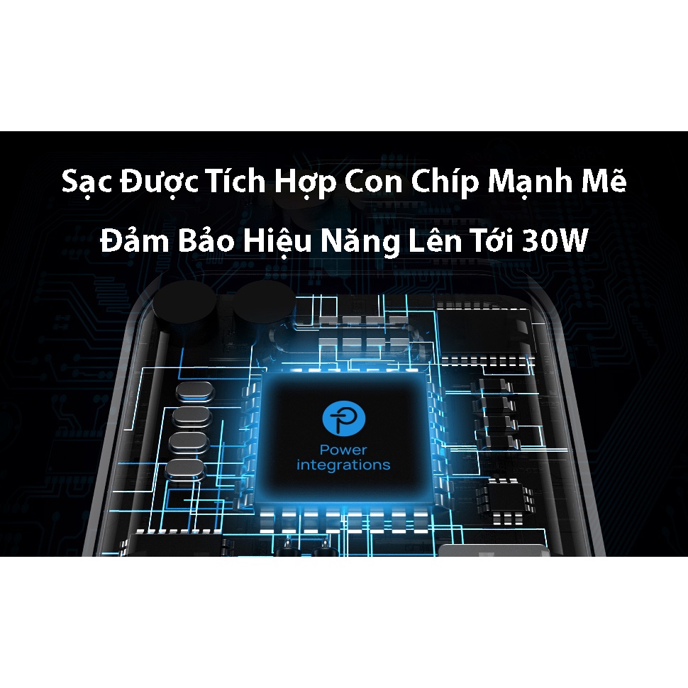 Củ Sạc Nhanh 30W Mini CH3001 JSAUX - Củ Sạc Điện Thoại Nhanh Cho iPhone, iPad, Samsung, Oppo…