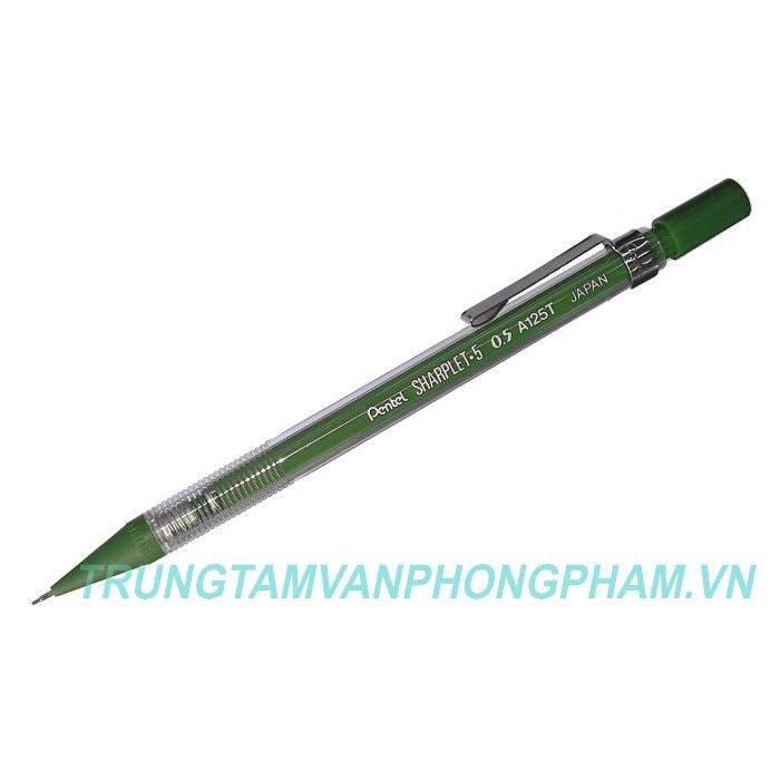 [Có Quà Tặng]Bút chì bấm chính hãng Pentel Sharplet A125T 0.5mm