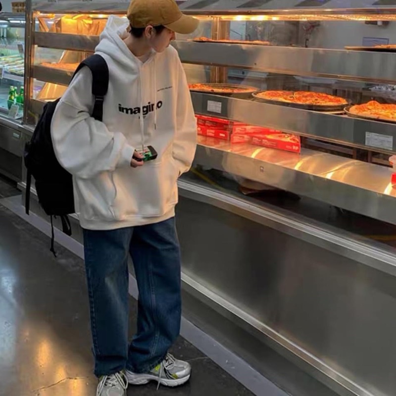 Áo Hoodie “ imagine “ chất Nỉ Bông mịn ấm form rộng Unisex Nam/ Nữ [Ảnh thât bởi Chilif] | BigBuy360 - bigbuy360.vn