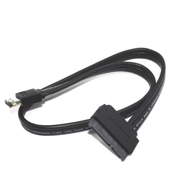 Cáp eSata to sata combo cấp nguồn cho ổ cứng 2.5" - HDD 2.5" - cáp nguồn máy tính