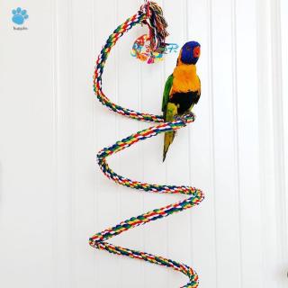 Phụ kiện dây nhiều màu sắc cho vẹt chơi và leo trèo
