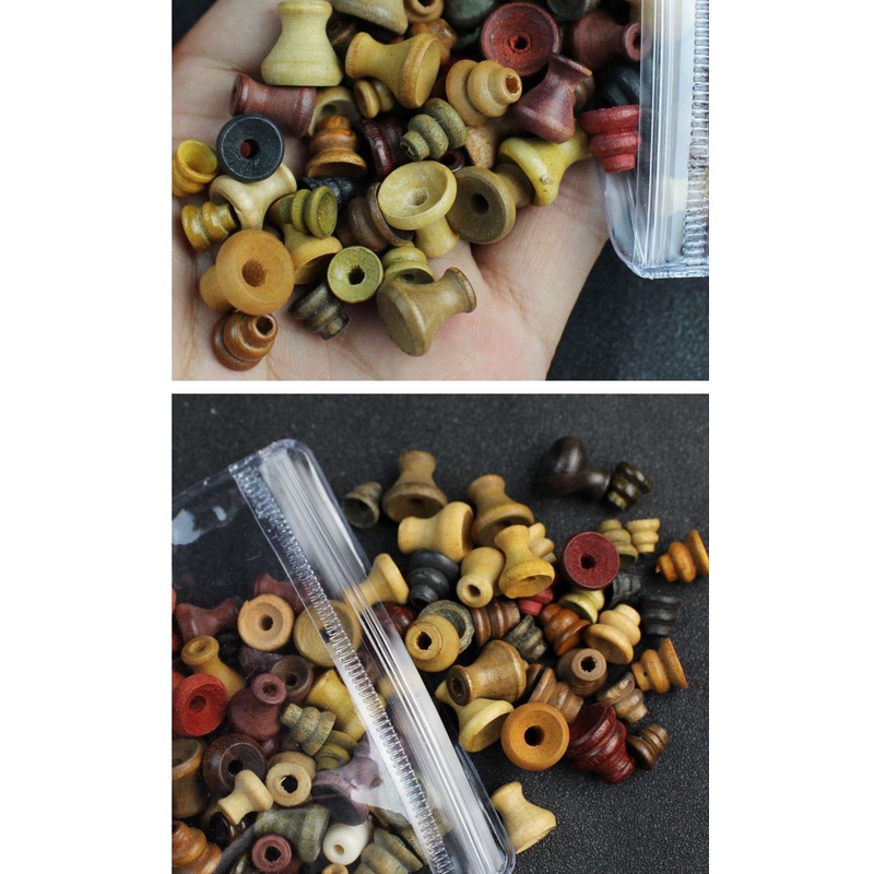 Hạt Gỗ Làm Vòng Tay Chuỗi Hạt Phật Giáo DIY