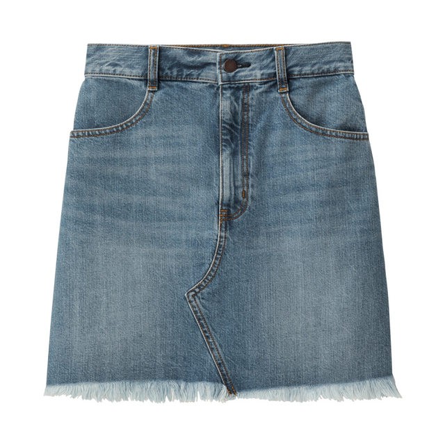 Chân váy jean GU Nhật - Chân váy ngắn | BigBuy360 - bigbuy360.vn