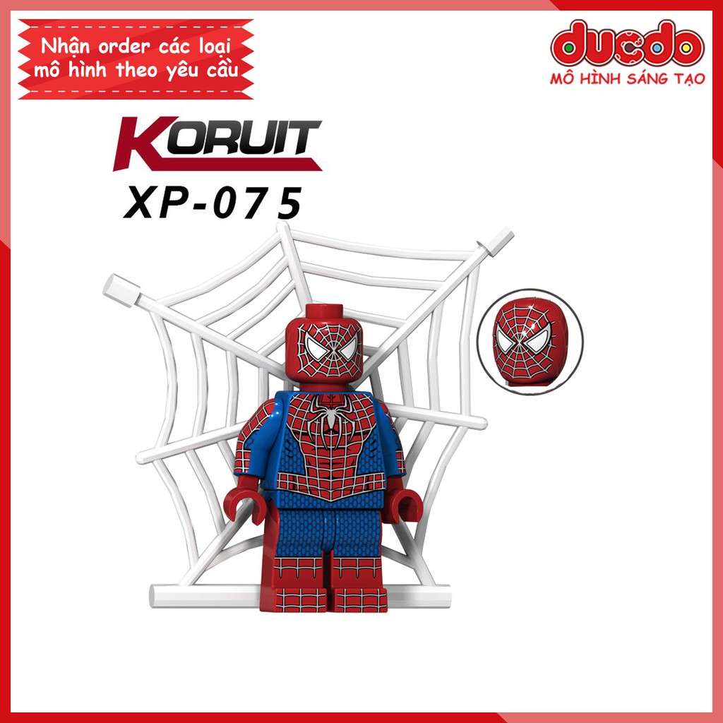 Minifigures các nhân vật Venom, Spiderman, Deapool, Captain cực chất - Đồ chơi Lắp ghép Mini Mô hình Iron Man KT1010
