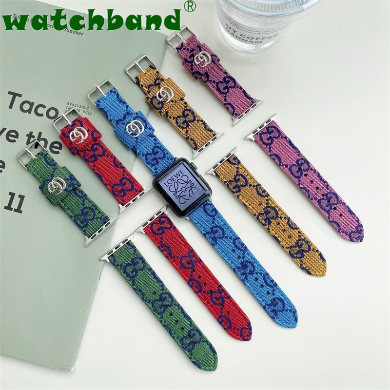【COD tại chỗ】 Đồng hồ thông minh Apple watch Vải Vải Da và Vải lanh Thương hiệu XSD Phù hợp với các thương hiệu Châu Âu và Mỹ (Có sẵn cho Apple)