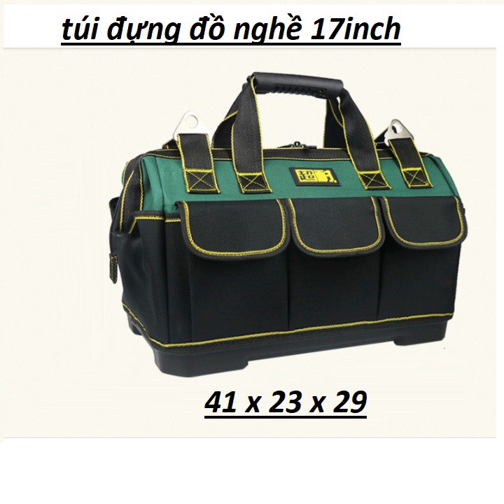 Túi đựng đồ nghề thiết bị đáy nhựa chống thấm 17inch