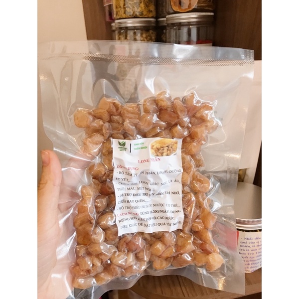 Long nhãn khô loại 1 200g, HÚT CHÂN KHÔNG, thảo dược sạch VN