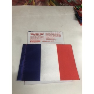 Quốc kỳ Pháp để bàn 14x21cm