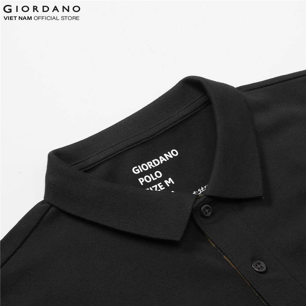 Áo Thun Có Cổ Nam Ngắn Tay Giordano Polo 01018402