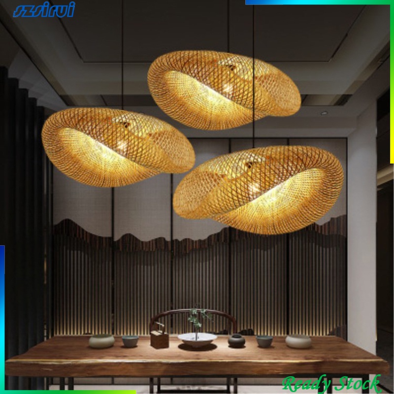 Đèn Led Treo Trần Nhà Bằng Tre Trang Trí Quán Bar