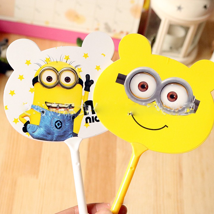 Bút quạt minion dễ thương cute