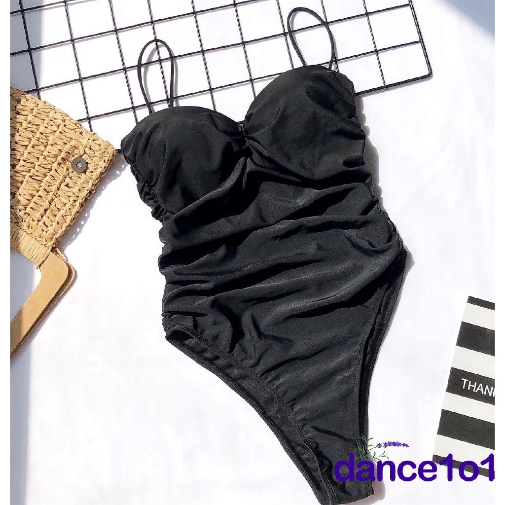 ➹-Women Lingerie One-Piece Swimwear High Cut Leotard Thong Bodysuit Sheer Bikini