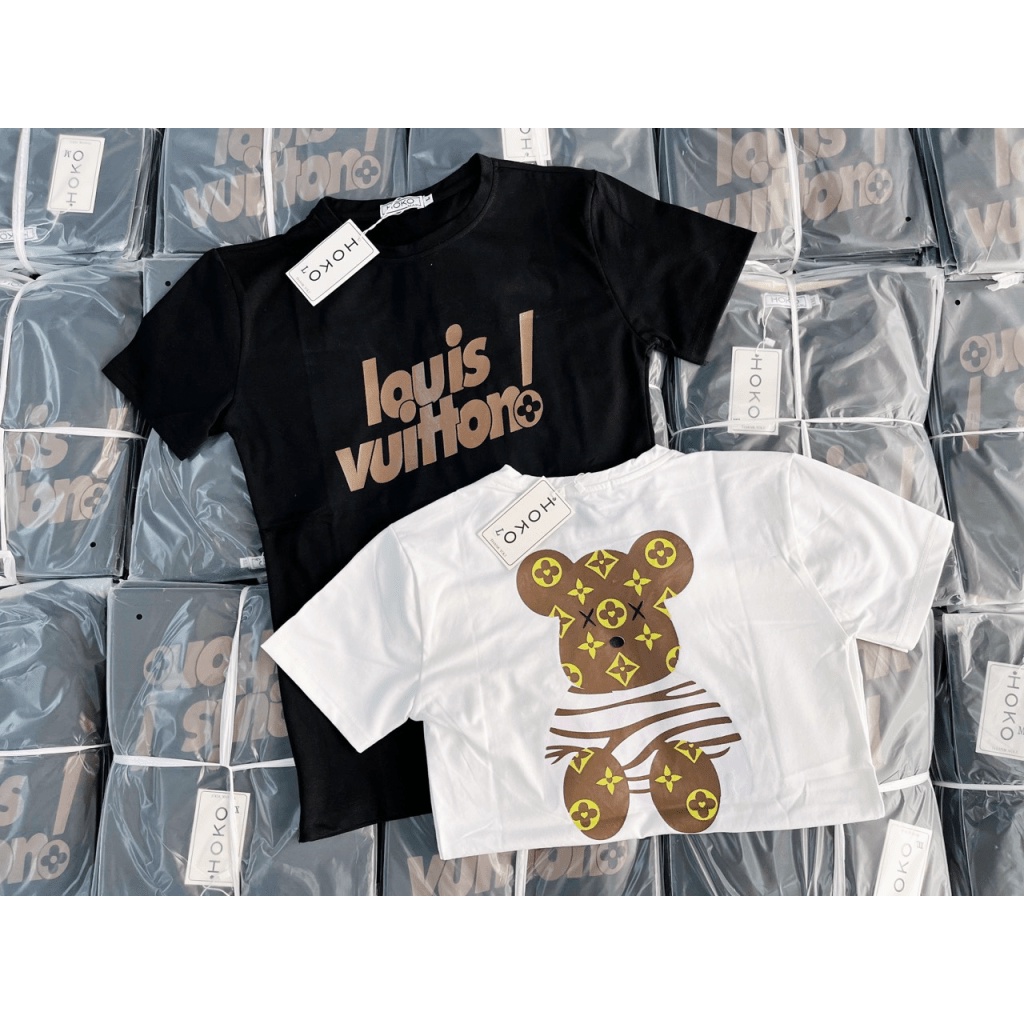 [FREE SHIP] ÁO THUN CỔ TRÒN CHÚ GẤU BỰ SIÊU XINH CỰC HOT CHO CÁC CẶP ĐÔI- HÌNH THẬT SHOP TỰ CHỤP