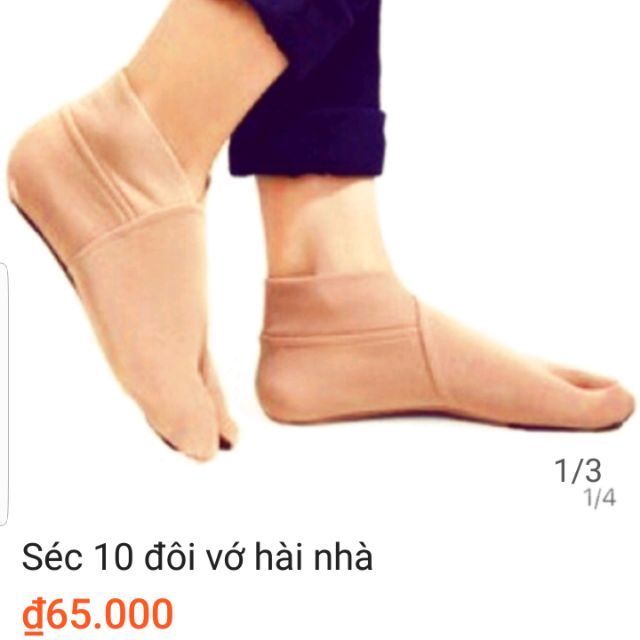 combo 10 đôi vớ hài nhà