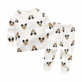 Bộ cotton dài cho bé trai,bé gái