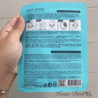 Mặt nạ cấp ẩm Jade Shine Hàn Quốc