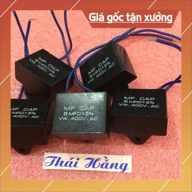 [FreeShip<3] Tụ quạt 5 M/400 v giá cho 5 chiếc [ShopUyTín]