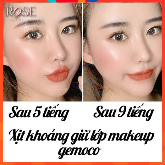 Xịt Nhũ Khóa Nền Bắt Sáng Gecomo/FIXER SPRAY Nội ĐịaTrung, Cố Định Lớp Trang Điểm Star Shine Galaxy Spray Chống Trôi