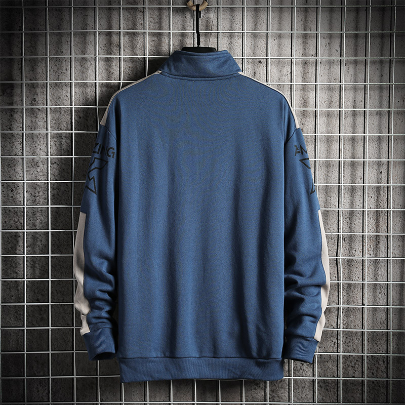 Men's Jacket Fasion Collar Culture Korean Casual Youth Jackets | BigBuy360 - bigbuy360.vn