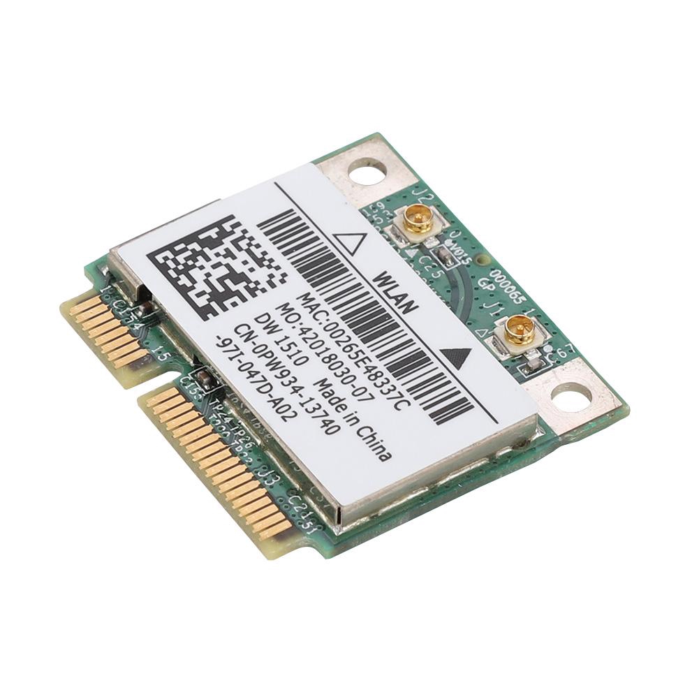 [Mã CBEL06 giảm 20% đơn 50k] Card mạng không dây mini bcm94322hm8l dw1510 Dual Band 300Mbps Mini PCI-E cho Dell e4200 e5500 | BigBuy360 - bigbuy360.vn
