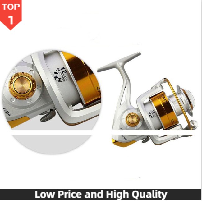 fishing reel spinning reel fishing Máy Câu Cá 12 Trục Chuyên Dụng