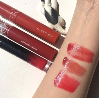 [tặng cọ son] Son tint bóng Romand Glasting Water Tint