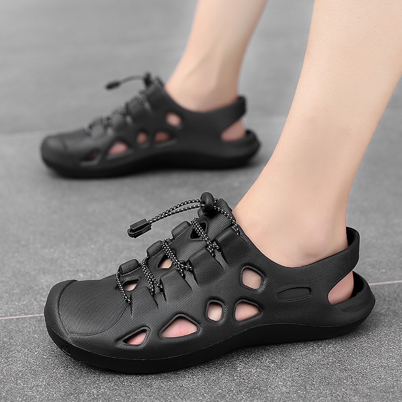 Sản phẩm mới!Giày Sandal Đế Mềm Chống Trượt Không Thấm Nước Đi Biển Cho Nam