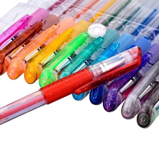 HỘP 12 CÂY VIẾT NHŨ KIM TUYẾN  DÙNG ĐỂ VIẾT THIỆP, VIẾT TIÊU ĐỀ