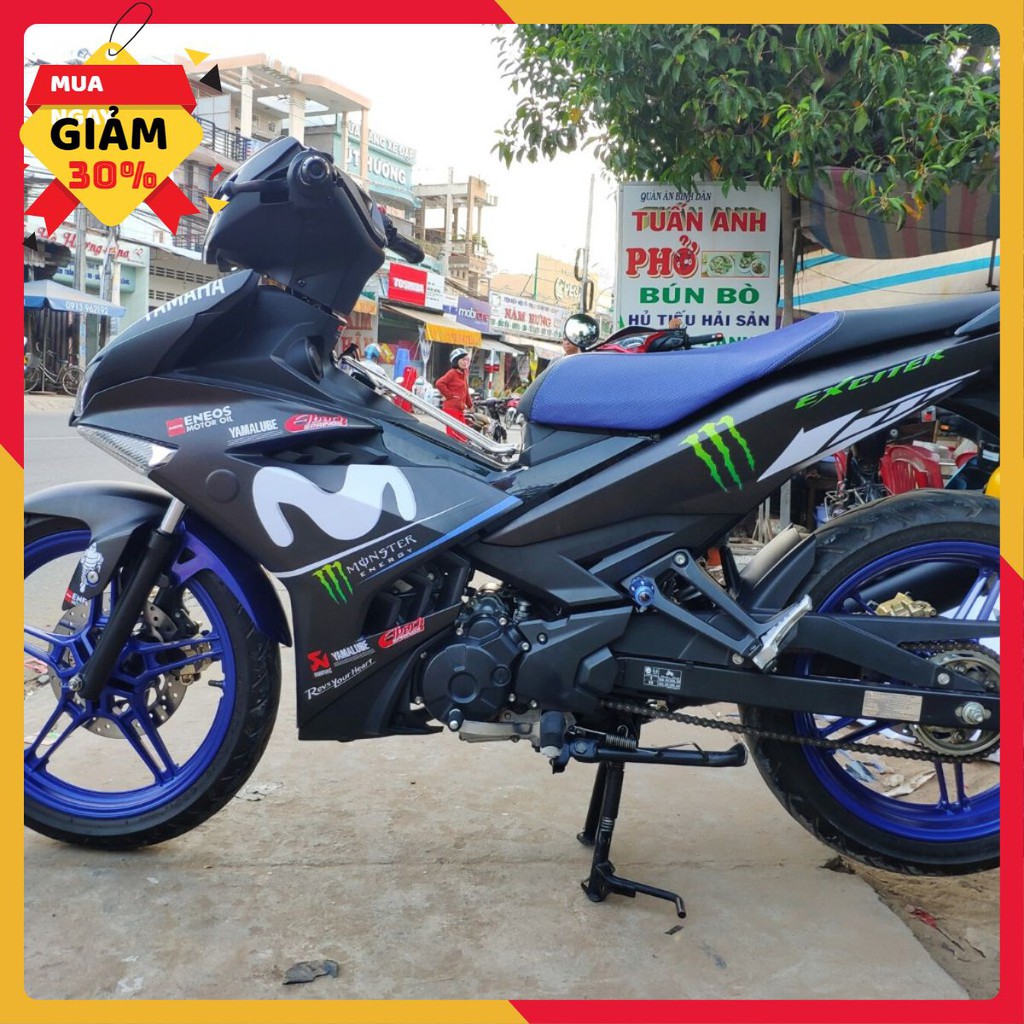 Tem trùm ex 150 Đen Nhám 💖FREESHIP💖 Giảm 100k Cho Đơn Hàng Từ Bộ Tem Trùm 3 lớp Mã T12