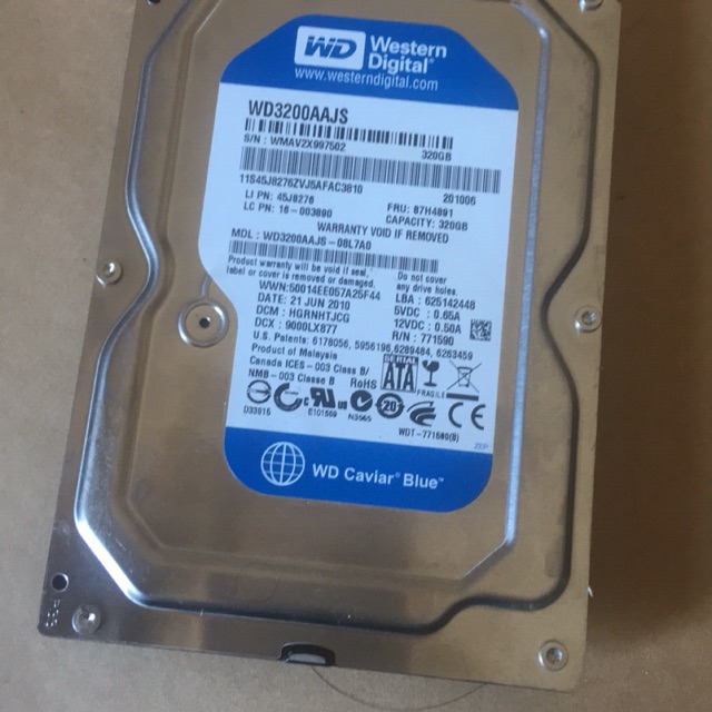 Ổ cứng máy để bàn desktop 320g sata đã cài sẵn 7200rpm