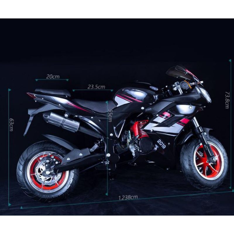 Xe  Mô tô mini 50cc R15 V3/ R 15 bánh lớn