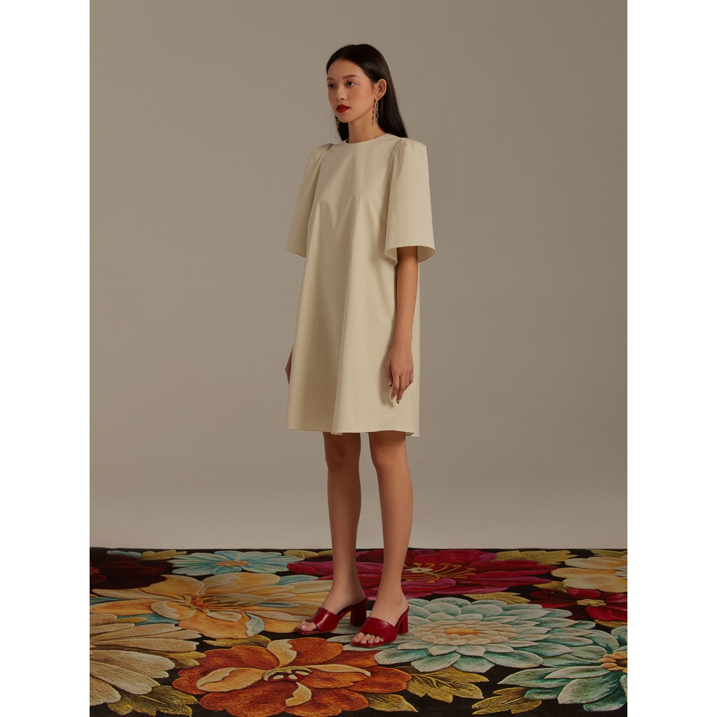 Đầm tay chuông Mauve Bell dress