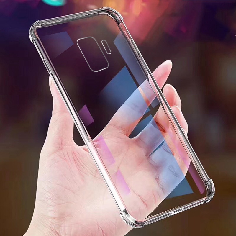 Ốp điện thoại chống sốc cho điện thoại Samsung Galaxy S10 s10e A7 A8 A9 2018 S7 Edge j4 j6 Plus Note 8 9